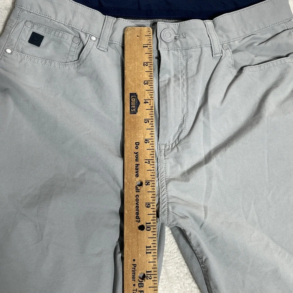 Vineyard Vines OTG On-The-Go 5-Pocket Pants Boy 18 Grey Stretch Performance Golf